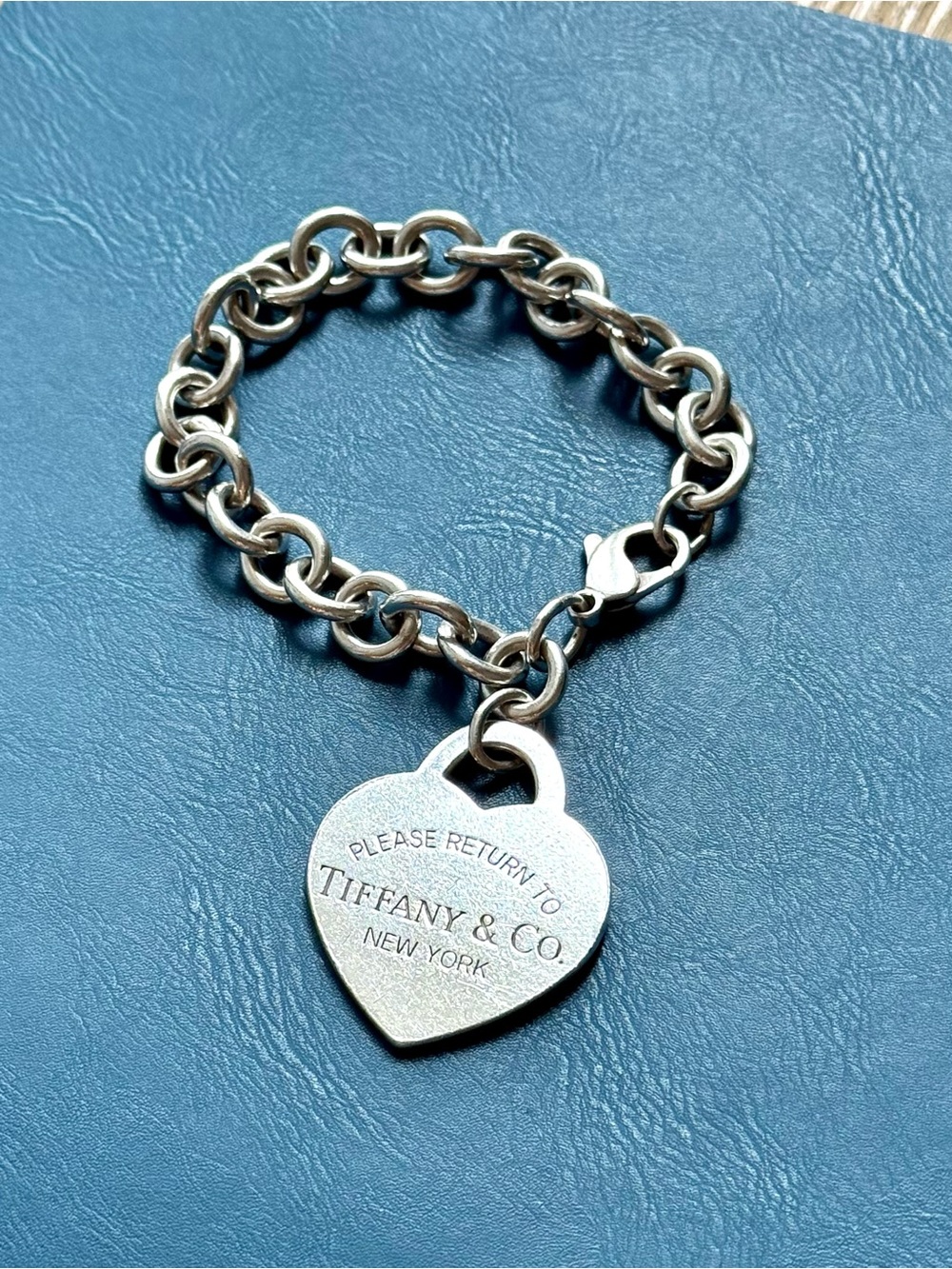 Tiffany & Co. Sterling XL Jumbo Return to Tiffany Heart Tag Bracelet